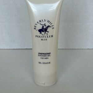 New Beverly Hills Polo Club Blue Energizing Shower Gel for Men 2.5 oz BHPC